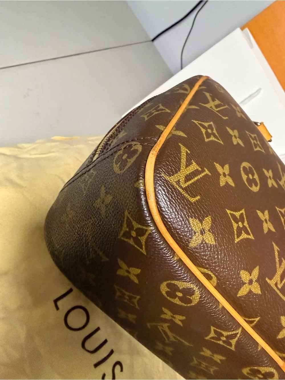 Louis Vuitton Trouville Monogram Canvas Satchel | COA + Dust Bag |